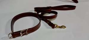 Cuerda de correa de plomo para entrenamiento de caminar para mascotas duraderas para perros de cuero de 5 pies - Product Image 4