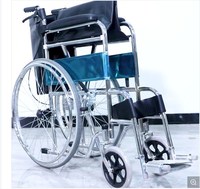 Fauteuil roulant pliable et économique pour hôpital, prix d'usine, CE ISO