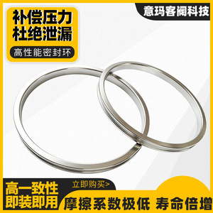 Shanghai IMAK Valve Technology Co., Ltd. Bagues d'étanchéité hydrauliques de type piston 29 pour l'industrie chimique - Product Image 5