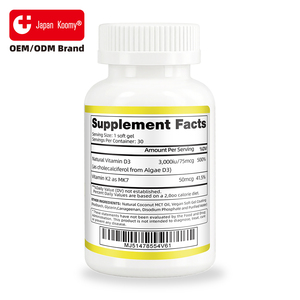 Gélules molles Shecome Better D3 K2 de haute qualité pour soutenir la santé immunitaire des hommes et des femmes – Complément D3 K2 pour la santé - Product Image 3