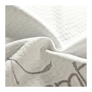 Wholesale can be customized Bamboo Yarn Knitted Jacquard Mattress FabricBamboo Polyester Fabric for Mattress