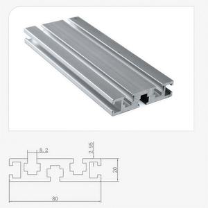 <span class=keywords><strong>Profil</strong></span>é en aluminium noir à fente en V 2080 <span class=keywords><strong>pour</strong></span> rail linéaire, <span class=keywords><strong>pour</strong></span> plateforme de portique CNC et curseur de caméra - Product Image 5