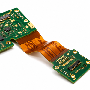 Placa FPC Flexible de 6 Capas, Estructura Mixta de Poliimida 2R+4F, Impedancia Controlada de 50 Ohmios, FPC Personalizado OEM, Estructura Mixta Flexible de 6 Capas - Product Image 2