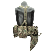 Pochettes de chargeur Molle camouflage personnalisables par le fabricant pour la chasse, sac de poitrine tactique pour hommes, ceinture tactique