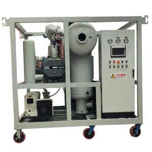 Huazheng Electric Lube Oil Cleaning Machine Lubricant Dielectric Oil Recycle System Transformer Oil Filter