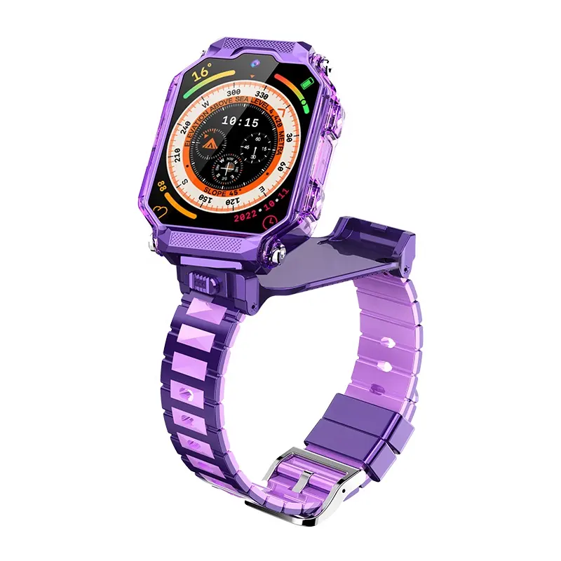 2024 orologio per bambini più venduto con rotazione 360 con fotocamera LBS one key sos-orologi sportivi per bambini 5g smart watch