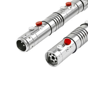 TXQSABER <span class=keywords><strong>DARTH</strong></span> <span class=keywords><strong>MAUL</strong></span> – <span class=keywords><strong>sabre</strong></span> <span class=keywords><strong>laser</strong></span> à poignée en métal amovible à Double lame, sabres à lumière rouge, Flash en cas <span class=keywords><strong>de</strong></span> collision, pour la livraison directe - Product Image 2