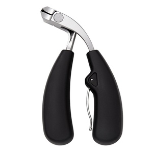 New Professional Stainless Steel Nail Nipper Large Curved <b>Edges</b> Secondary Cutting <b>Edge</b> Wide Jaw Opening Anti-Splash Design Nail - Product Image 3