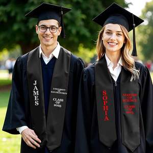 وشاح تخرج بالجملة بطول 72 بوصة مع حواف مزخرفة - Product Image 5