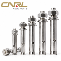 RuiLi GB/T 22795-2008 Cheville d'expansion à manchon pour béton en acier inoxydable 201 304 M6-M16 Fixations Vente en gros Usine