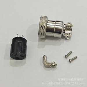 Conector de Aviación GX20 M19 de 2 a 15 Pines, Aleación de Zinc, Contactos Plateados en Cobre - Product Image 2