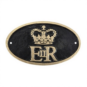 Letrero Decorativo de Hierro Fundido con Diseño de Corona Real de Lujo, Estilo Nórdico, de Alta Demanda, para Decoración de Paredes, Gran Venta - Product Image 1