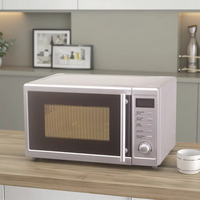 Four à micro-ondes de comptoir en acier inoxydable de qualité supérieure 20L 230V/50HZ à commande mécanique électrique pour usage domestique DMD70-20LBSM(CPK)