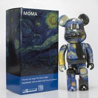 Vente en gros d'usine - Figurine Bearbrick 400% en ABS, emballage en boîte colorée, Bearbrick 400 de collection