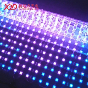 Nhà máy-tùy chỉnh XQD P50/P100 không thấm nước RGB ws2811 <span class=keywords><strong>LED</strong></span> lưới lưới <span class=keywords><strong>pixel</strong></span> Màn hình-lý tưởng cho tuyệt đẹp lưới lớn hiển thị - Product Image 1