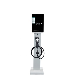 Electric Car Charging Equipment Manufacturer Type 2 AC EV Charging Station Level 2 Floor Mounted 22kw Air-Cooled EV Car Charger - Product Image 1
