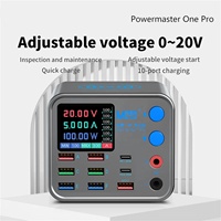 IParts MaAnt Dianba NO.1 Pro 200W Chargeur Rapide Multifonction 8 Ports PD Détection de Courant et de Données pour Téléphone Portable Sans Fil