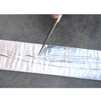 Ruban de réparation de fuite super adhésif Ruban de caoutchouc butyle en feuille d'aluminium pour le jardin de fissures sur le toit