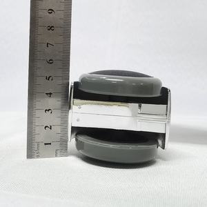 Moderne 2-Zoll-Chrommöbelrollen <span class=keywords><strong>50mm</strong></span> Bürostuhl Lenkrad mit Bremse für Wohnzimmer Krankenhaus & Schule - Product Image 5
