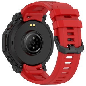 Pulsera inteligente deportiva de color sólido, correa de repuesto para <span class=keywords><strong>Amazfit</strong></span> <span class=keywords><strong>t</strong></span>-<span class=keywords><strong>rex</strong></span> <span class=keywords><strong>3</strong></span> <span class=keywords><strong>Pro</strong></span>, correa de reloj de silicona de 48mm - Product Image 3