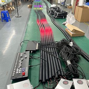 <span class=keywords><strong>Tube</strong></span> LED néon numérique DMX512 à 360 degrés certifié CE AIDLIN, 25 mm, 24 V, IP67, étanche, en silicone, pour scène et événements - Product Image 3