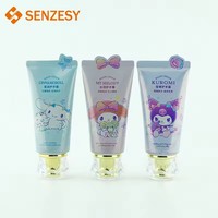 SENZESY 50ml Tabung Krim BB Aluminium Plastik Langsung dari Pabrik, Wadah Krim Tangan Kosmetik untuk Kemasan Tabir Surya, Tahan Lama