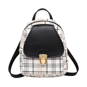 2024 Fashion Trending PU Leather Bag Ladies Small Cute Back Pack Girls Travel School Mini Backpack For Women