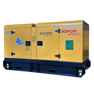 Générateur diesel silencieux KIPOR POWER 20KVA série Ricardo, fournisseur chinois, alternateur super silencieux 220/380V, tension 50/60HZ - Product Image 1