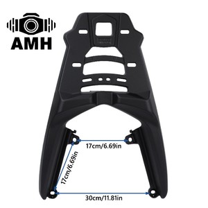 Accessoires de moto, porte-bagages arrière en alliage d'aluminium pour <span class=keywords><strong>Honda</strong></span> <span class=keywords><strong>RX125</strong></span> - Noir, porte-bagages, support de cargaison, étagère arrière pour moto - Product Image 4