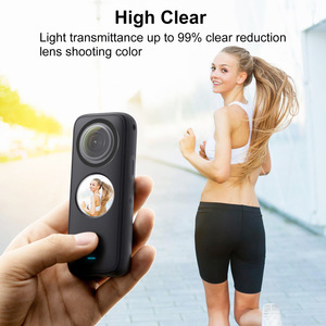 Protectores de Lente Duales HONGDAK para Insta360 <span class=keywords><strong>One</strong></span> <span class=keywords><strong>X2</strong></span>, Funda Protectora de PC para Cámara de Acción Panorámica <span class=keywords><strong>Insta</strong></span> <span class=keywords><strong>360</strong></span> <span class=keywords><strong>ONE</strong></span> <span class=keywords><strong>X2</strong></span> - Product Image 4