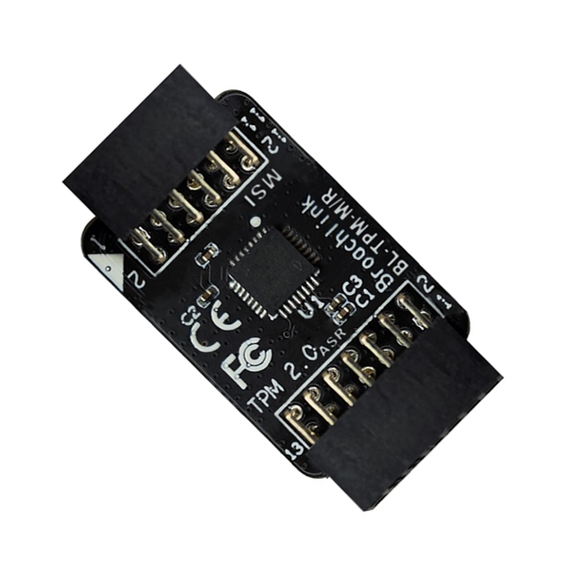 14pin/12 Pin SPI Interface Trusted Platform Module TPM 2.0 Chip MSI ASROCK Motherboard Tpm 2.0 Module for PC