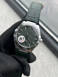 Montre de plongée de luxe pour homme, 41 mm, style vintage, cadran vert en acier inoxydable, réserve de marche, idéale pour les occasions formelles - Product Image 2