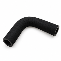 Tuyau coudé en caoutchouc EPDM préformé à petit diamètre, tricoté en aramide, pour refroidissement liquide de serveurs de centre de données sur mesure
