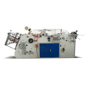 Automatische PE gecoat voedsel papier lunchbox making machine Hamburger doos kartonnen oprichten machine