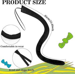 Disfraz <span class=keywords><strong>de</strong></span> Gato Negro <span class=keywords><strong>de</strong></span> 5 Piezas que Incluye Sombrero <span class=keywords><strong>de</strong></span> Copa, Camisa, Corbata <span class=keywords><strong>de</strong></span> Moño y Cola <span class=keywords><strong>de</strong></span> Peluche para el Día del Libro - Product Image 4