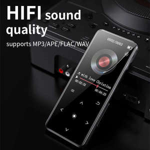 Reproductor MP4 Premium de Metal con Botones Táctiles, Pantalla Grande de 5.2 Pulgadas, Reproductor de Música MP3 de 16GB/32GB con Altavoz Integrado y Función de Libro Electrónico - Product Image 1