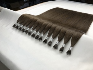 <b>Thick</b> End Double Drawn 1G/strand Nano <b>Ring</b> Tip Hair Remy 100% Human Hair Extension - Product Image 6