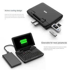 Mini <span class=keywords><strong>ordinateur</strong></span> <span class=keywords><strong>portable</strong></span> de jeu <span class=keywords><strong>GPD</strong></span> MicroPC, 8 Go de RAM, 256 Go de SSD ROM, batterie 6200 mAh, charge rapide, <span class=keywords><strong>ordinateur</strong></span> <span class=keywords><strong>portable</strong></span> de poche 6,0 pouces - Product Image 5