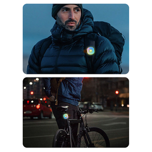 Luz Nocturna RGB para Mascotas con Localizador Antipérdida Compatible con <span class=keywords><strong>IOS</strong></span> Find My y <span class=keywords><strong>Google</strong></span> Find Hub - Product Image 4