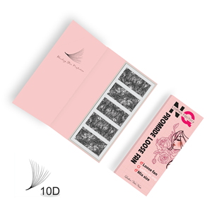 Venta al por mayor de bandejas de extensión de pestañas Mega Volumen de fibra PBT coreana en 0,03 0,05 0,07 0,10 CC DD C Curl Número de MODELO DE LA Models-6D - Product Image 6