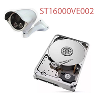 HDD Internal 16TB ST16000VE002 3,5 inci 256MB Cache 7200RPM SATA 6.0Gb/s 7x24/7 Pemantauan Segala Cuaca