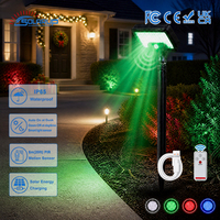 Lampu Natal LED 5.6W Lampu Jalur Tenaga Surya Lampu Taman Tahan Air Luar Ruangan Tenaga Surya