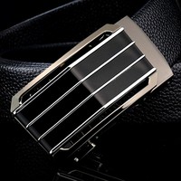 Boucle de ceinture à verrouillage automatique personnalisable pour hommes en alliage de zinc mat Premium Business Design minimaliste Quincaillerie durable