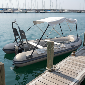 Bateau gonflable en aluminium, côtes 390, en PVC, bon marché, vente en gros - Product Image 5