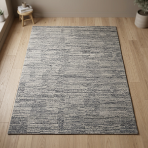 Modern Luxury Handmade Wool Rugs Soft Hand Tufted Floral Design Customizable Sizes 8.0X10 Non-Slip High Pile Grey Area Rugs Sets - Product Image 2