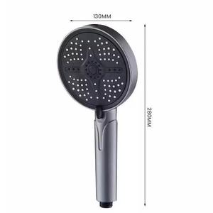 Nouvelle grande douchette pressurisée à cinq niveaux réglables avec <span class=keywords><strong>pistolet</strong></span> de pulvérisation portatif pour usage domestique - Product Image 3