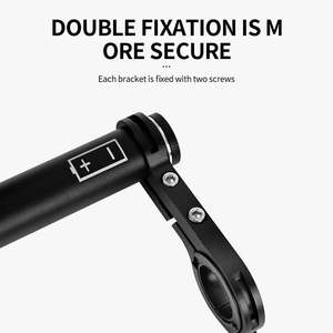 USB sạc có thể tháo rời pin chống lắc điện hiển thị bánh xe không thấm nước cưỡi xe đạp dẫn xe đạp ánh sáng - Product Image 3