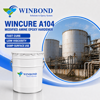 WINCURE A104 Endurecedor Epoxi de Amina Modificada, Agente de Curado Epoxi para Mantenimiento, Reparación de Tanques y Tuberías, y Protección contra la Humedad en Acero