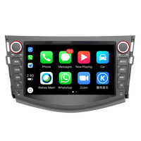 Gerllish Android Autoradio pour Toyota RAV4 2005-2013 Android Auto Multimedia Player Carplay DSP Navigation GPS 4G Net WIFI