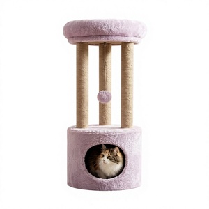Torre para Gatos Atlanta Lavender Cloud con Comodidad Suave - Product Image 1